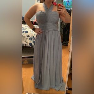 Birdy Gray Bridesmaid Dress - large/size 10 est. worn once!
